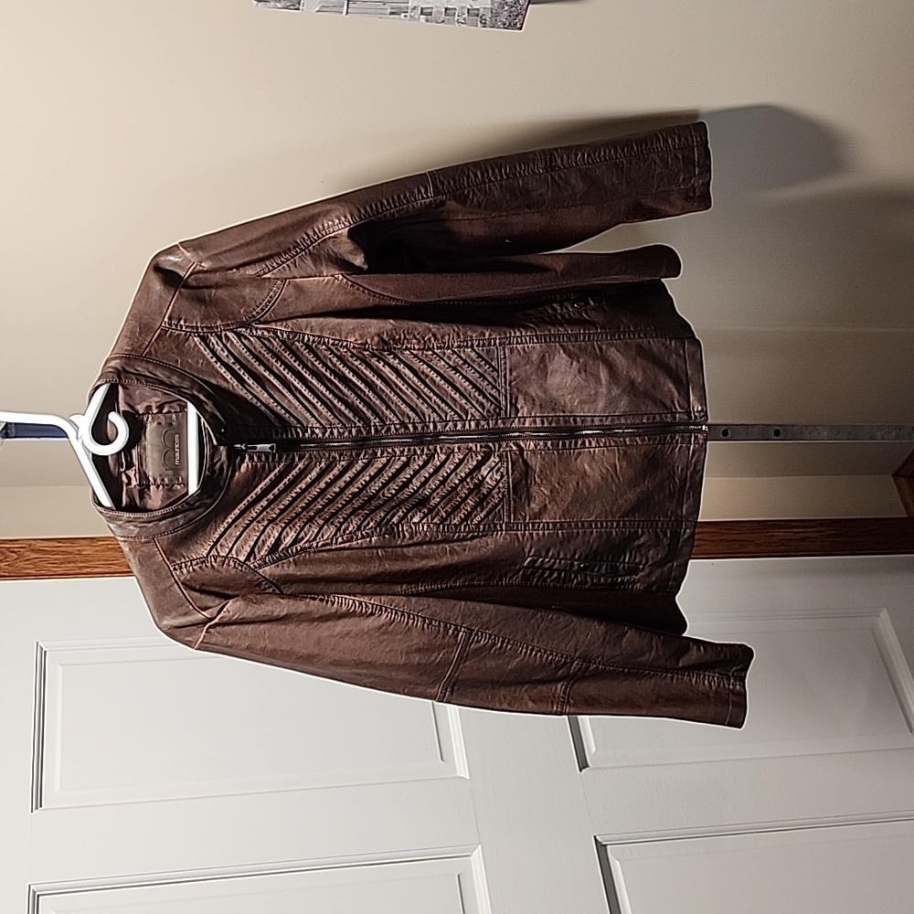 Maurices faux leather jacket size 2